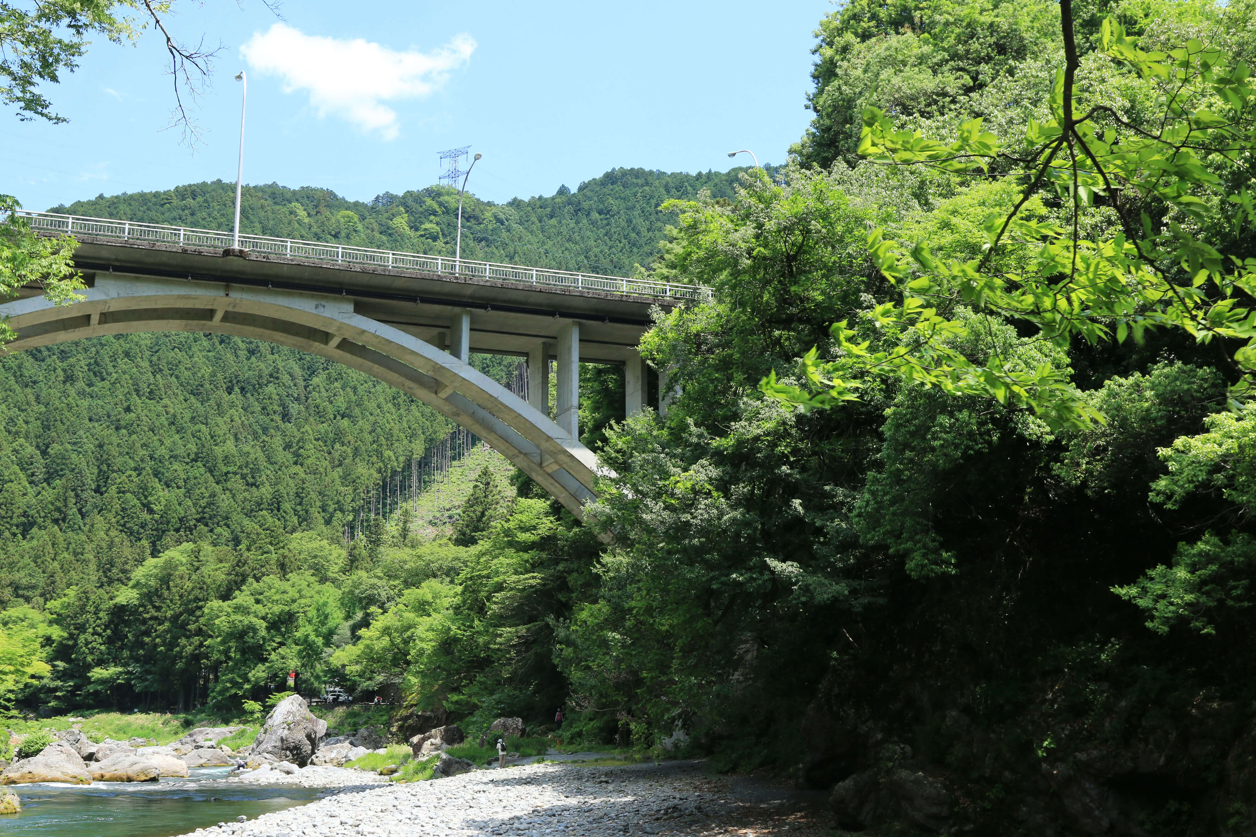 御岳渓谷 名水の由来