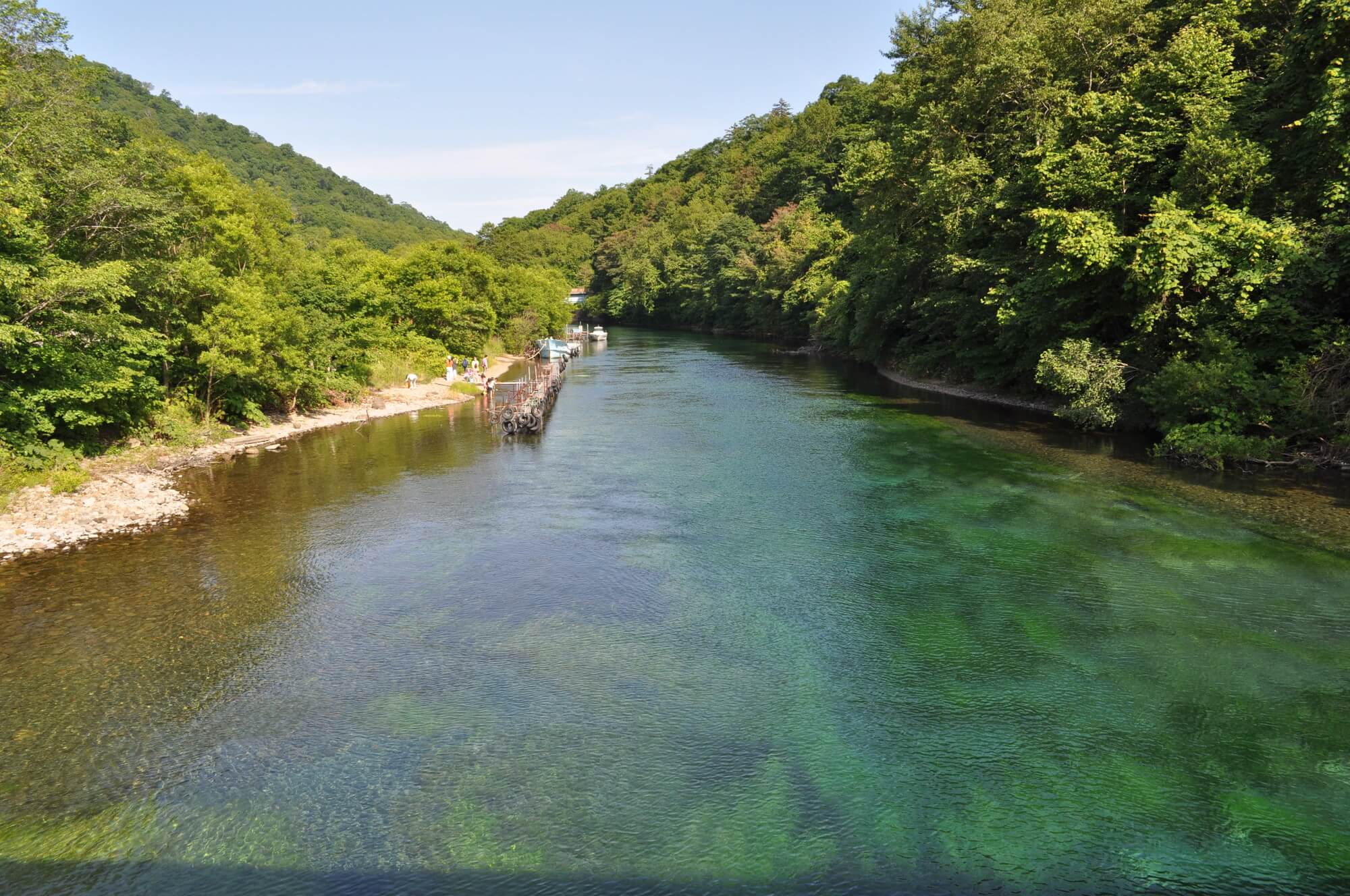 ナイベツ川湧水 - 北海道千歳市蘭越