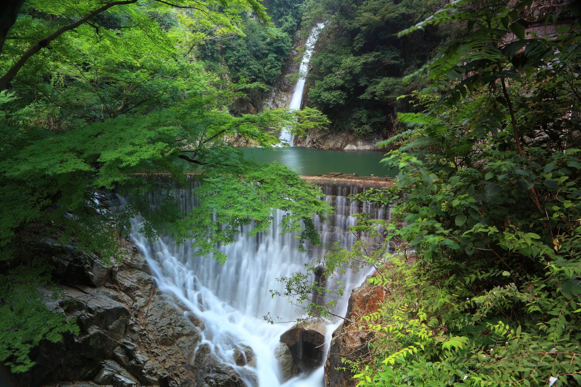 布引渓流 日本の名水 布引渓流 日本の名水