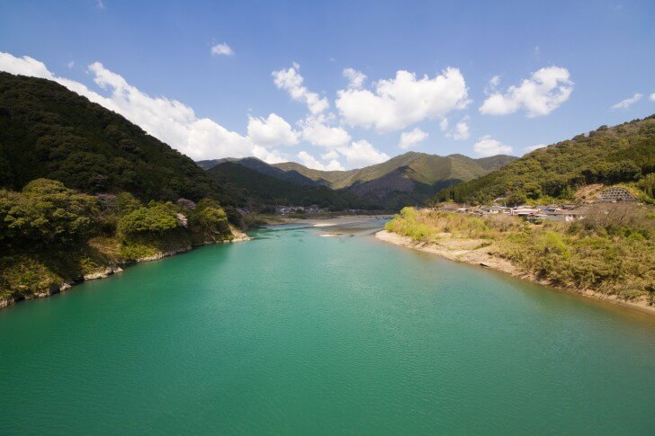 四万十川 - 高知県高岡郡津野町