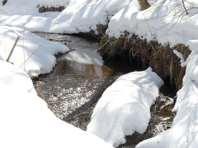 雪解け水