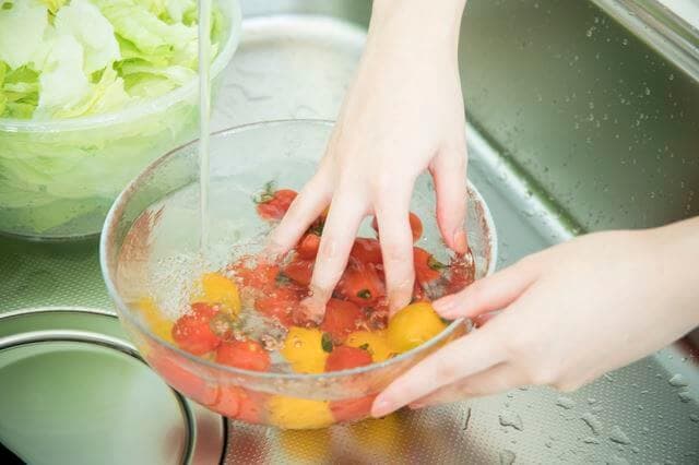 野菜の洗浄