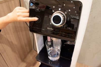 冷水・常温水の出し方